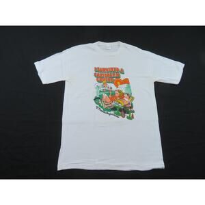 I Survived a Caribbean Cruise St. Thomas T-Shirt Sz L 1990s